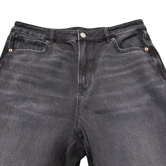 AE Stretch Super High-Waisted Straight Jean - Picture 4 of 6